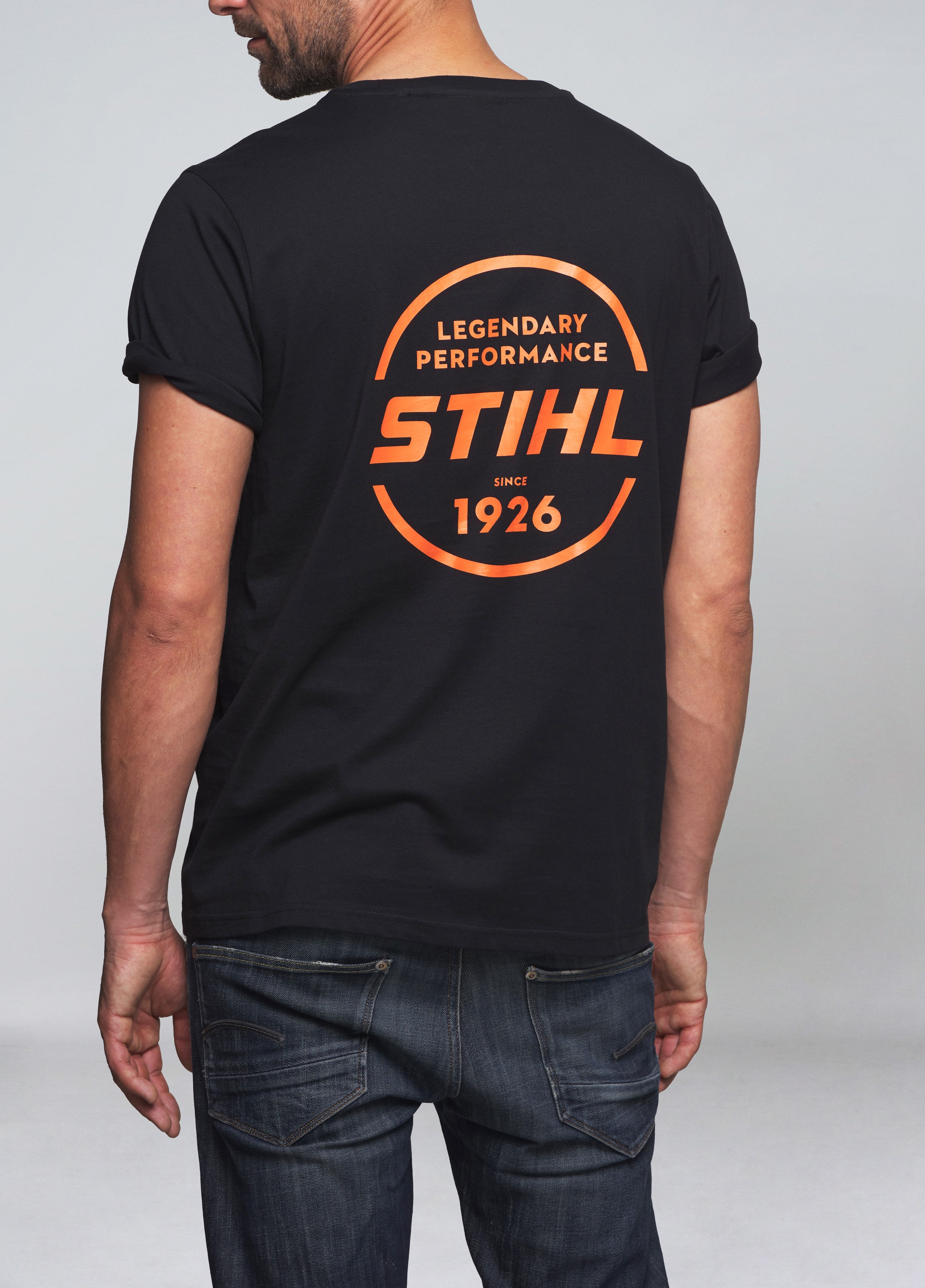 STIHL T-SHIRT LOGO-CIRCLE SCHWARZ GR XL