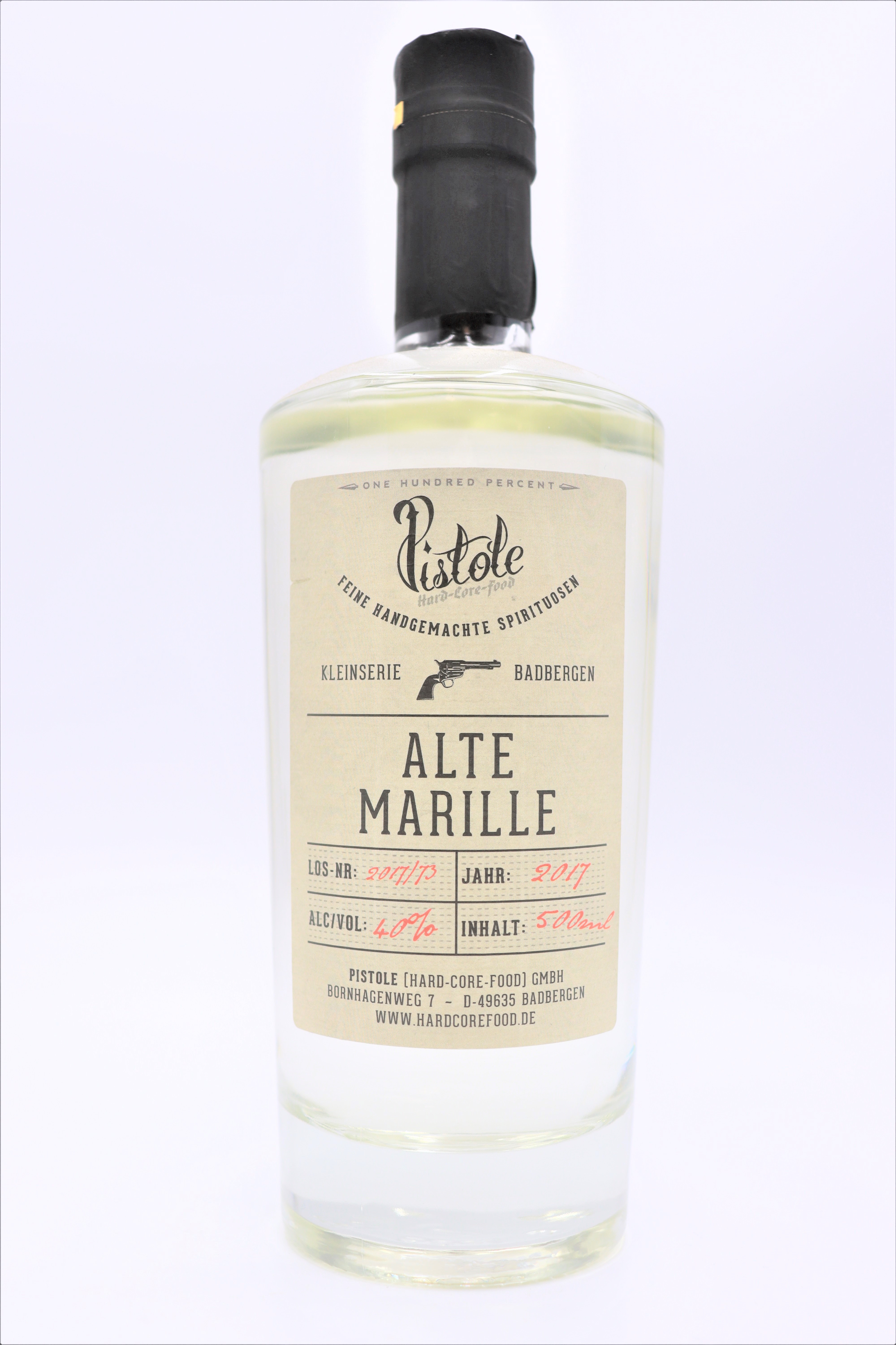 Alte Marille 0,5 l Pistole