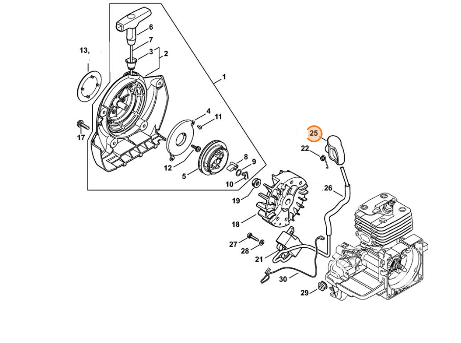 ZÜNDLEITUNGSSTECKER