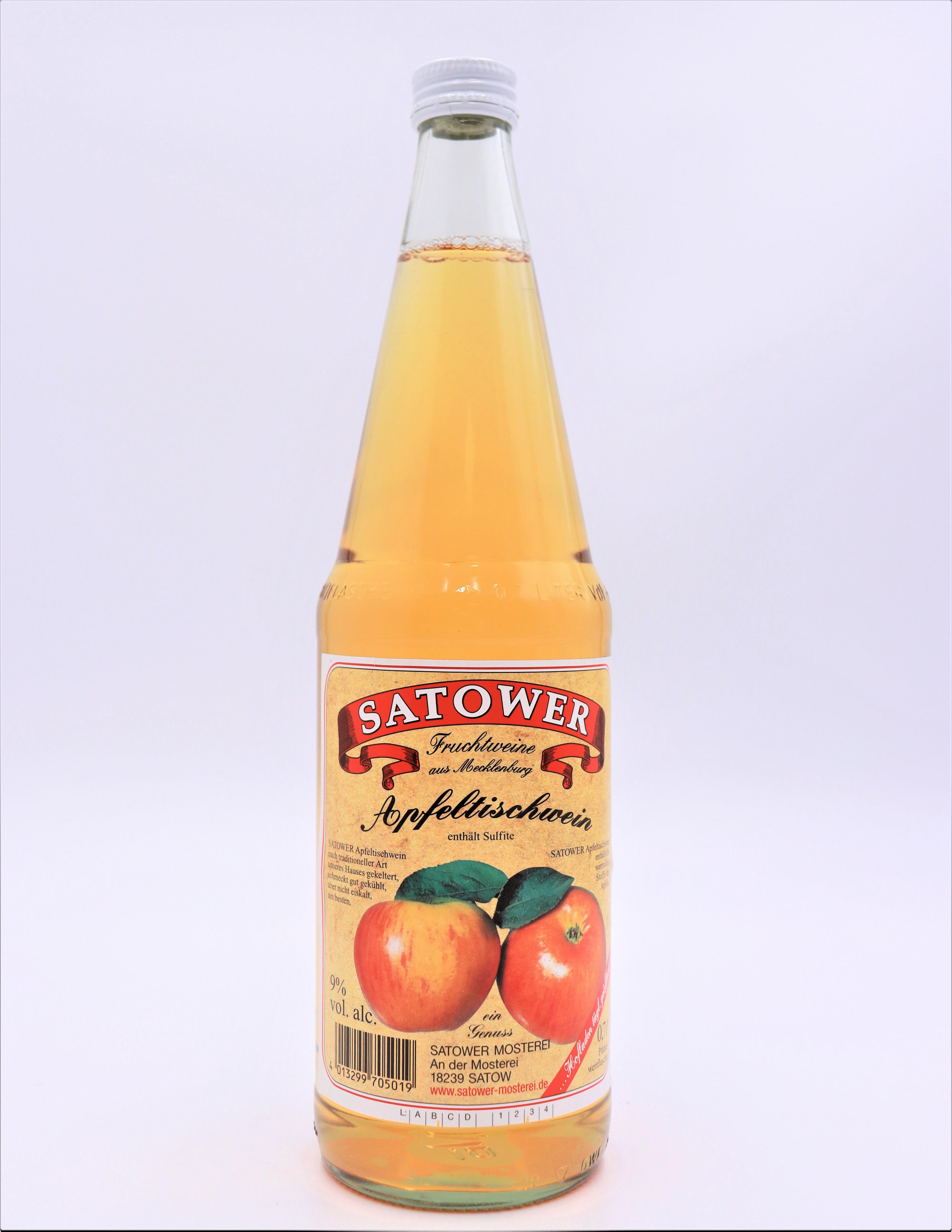 Apfeltischwein Satow 0,7 l