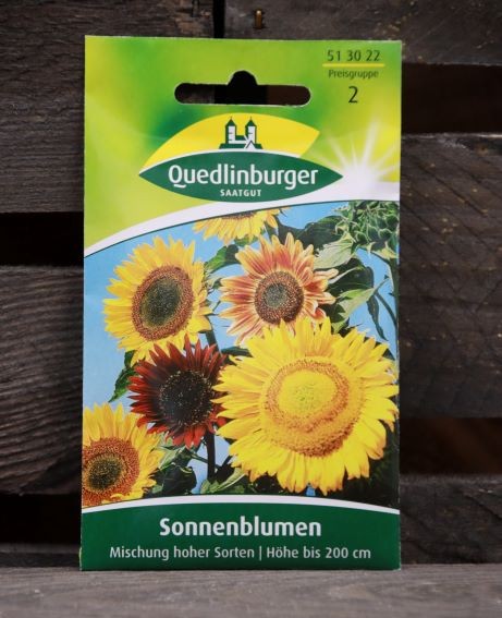 Sonnenblumen-Mischung hoher Sorten