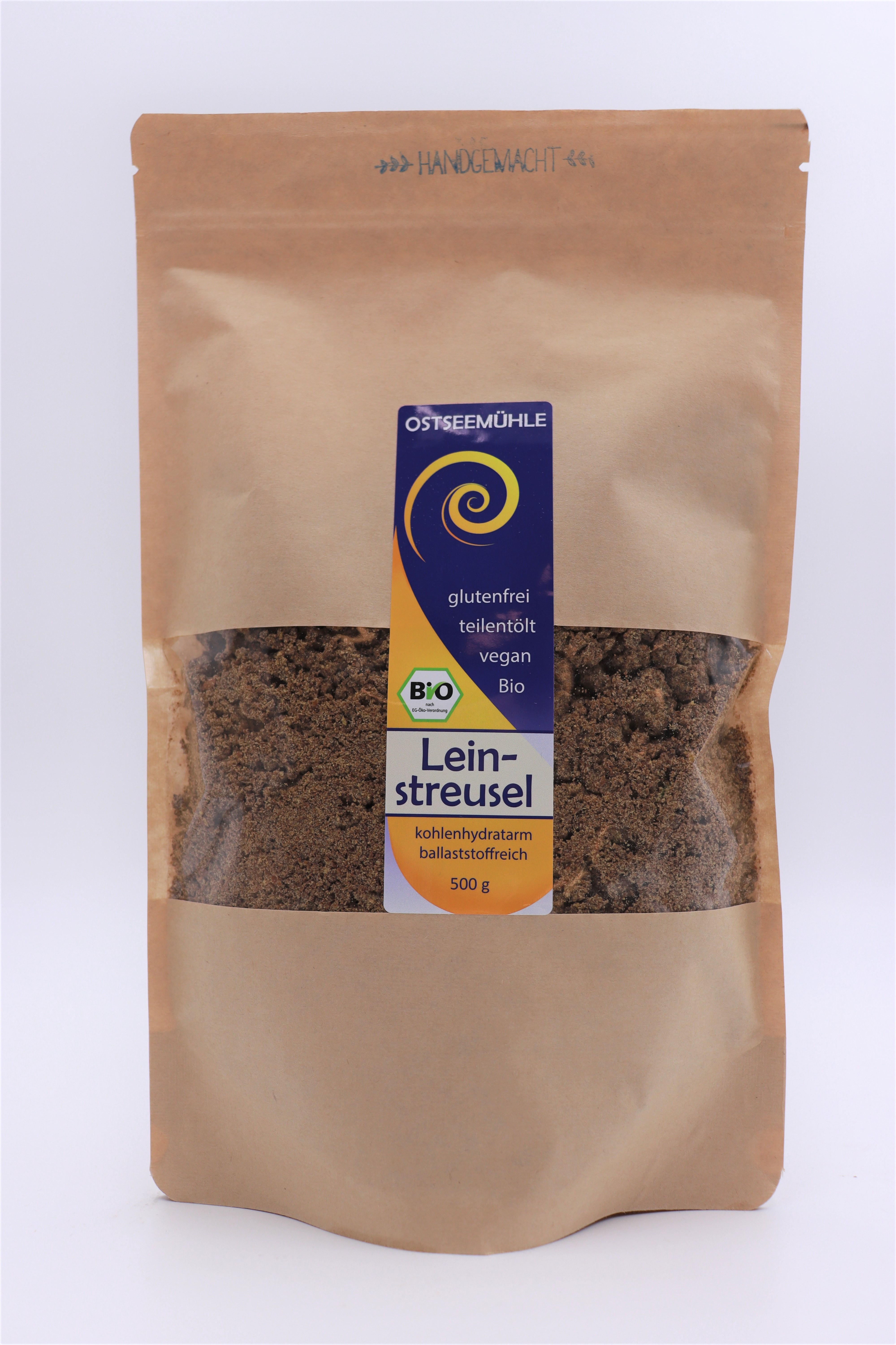 Leinstreusel 500 g Bio