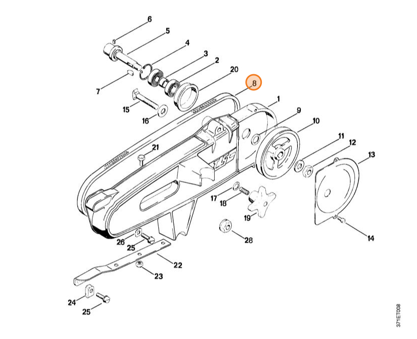 SCHMALKEILR.XPZ9,5X863 TS08,350,360,460