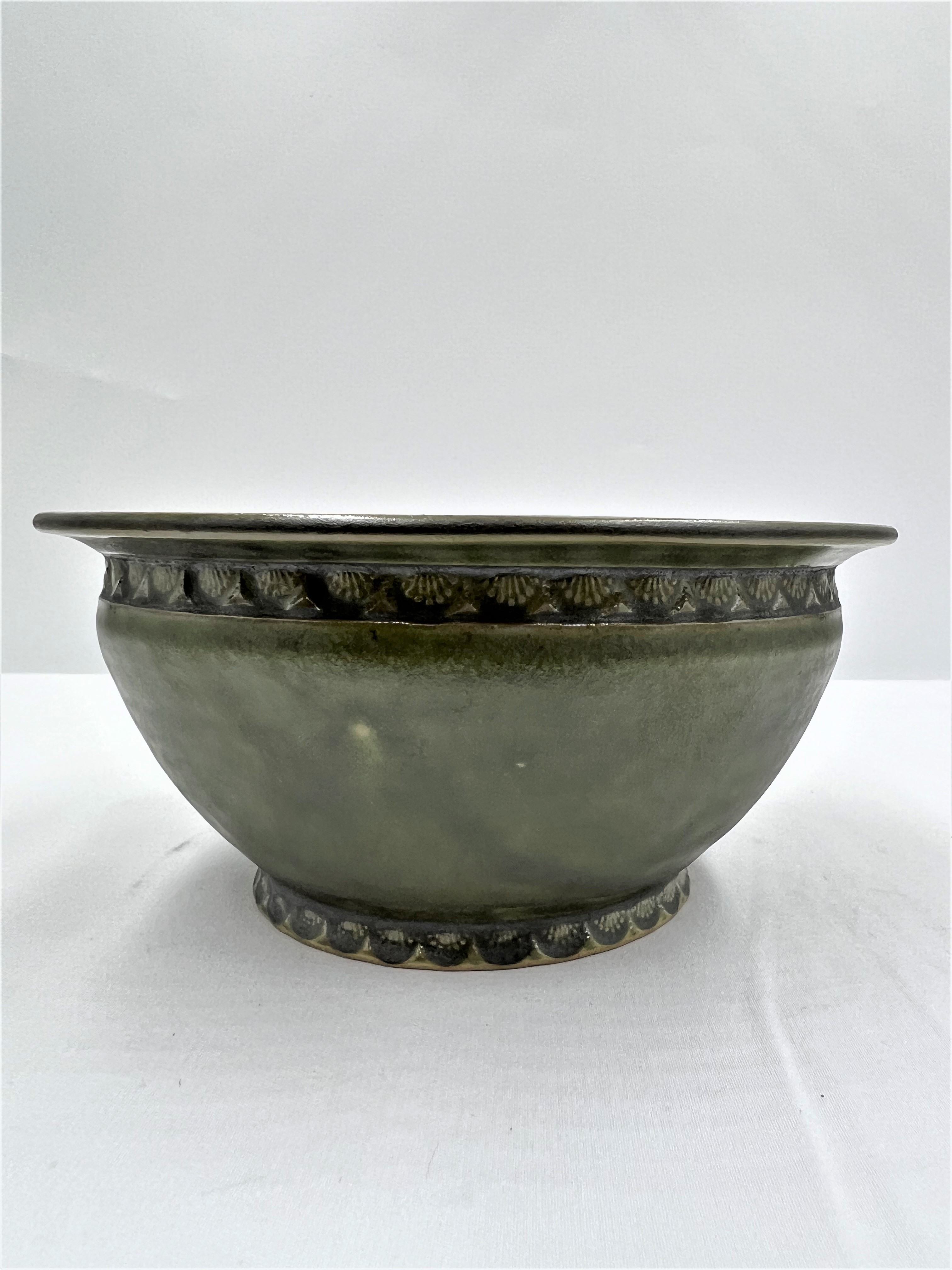 Keramikschale waldgrün