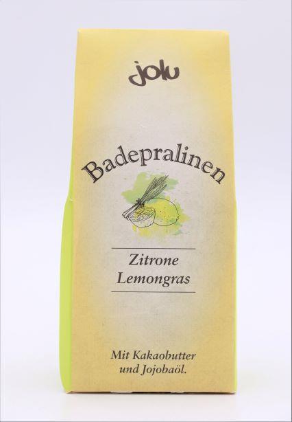Badepraline Zitrone Lemongras