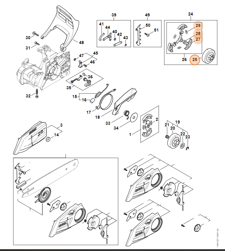 KETTENRAD 1/4" 8Z Carving