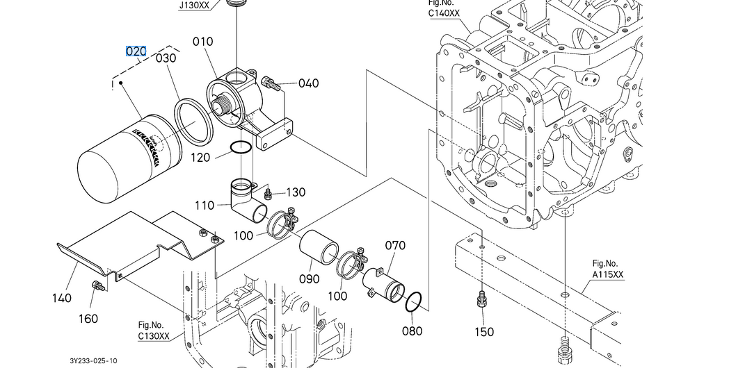 HYDRAULIKFILTER (HH3Y082590)