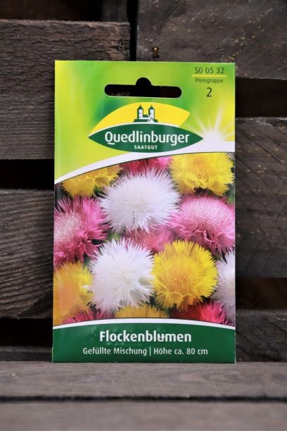 Flockenblumen-gefüllte Mischung