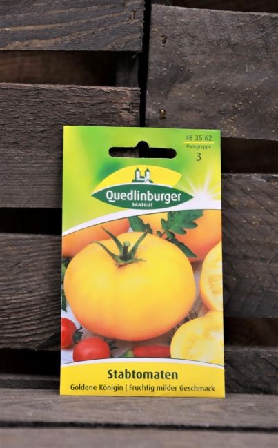 Stabtomaten-Goldene Königin