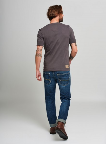 STIHL T-SHIRT HENLEY GRAU GR S