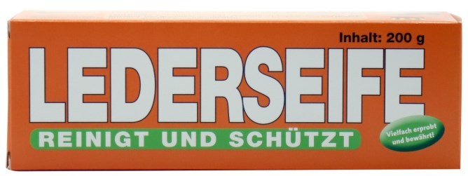 Sattel- u. Lederseife-Riegel 200g