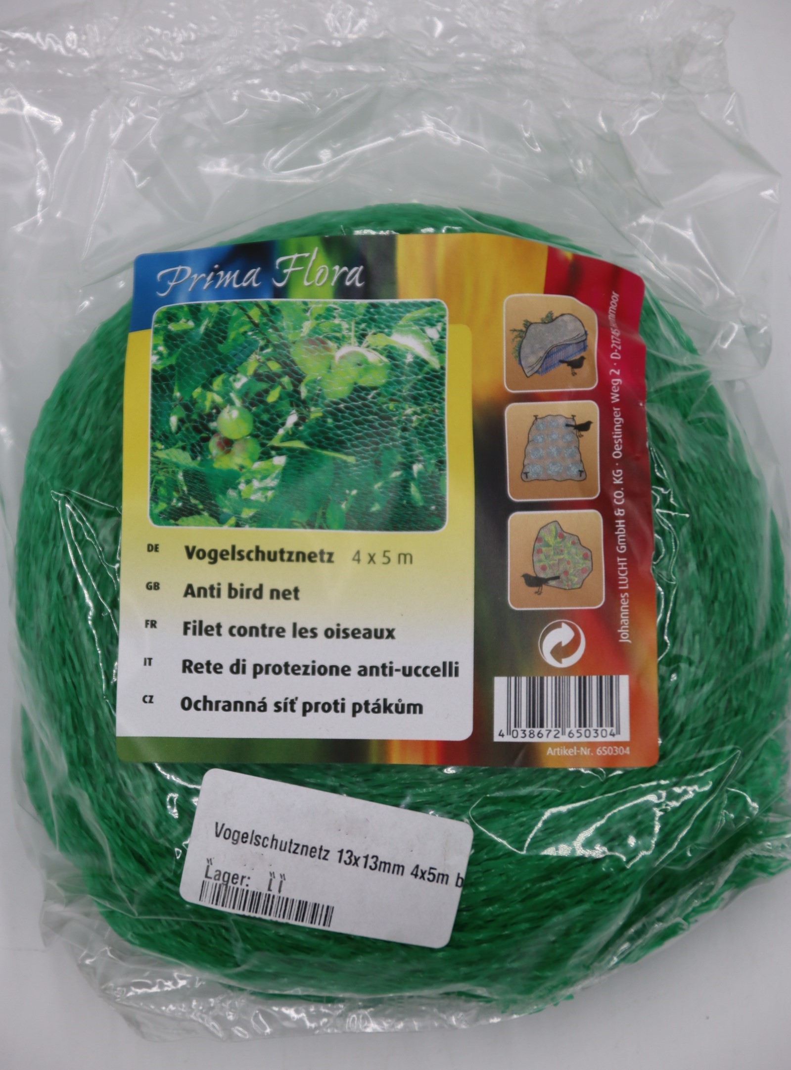 Vogelschutznetz 4x5m