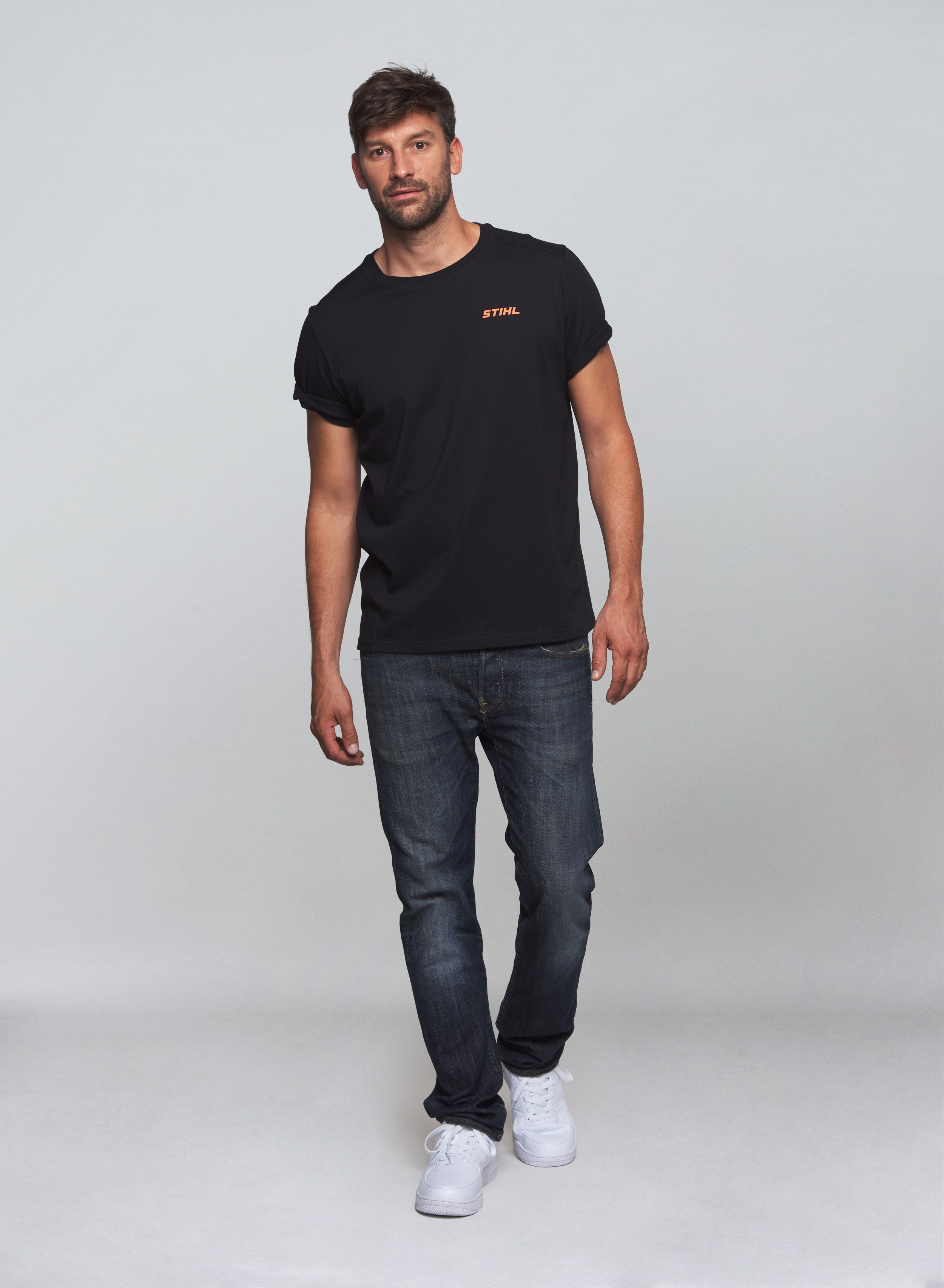 STIHL T-SHIRT LOGO-CIRCLE SCHWARZ GR XL